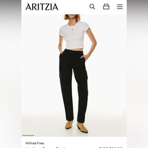 ARITZIA WILFRED FREE MODERN CARGO PANTS